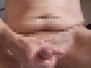 Masturbation、ローション手こきでビクビク 4/16