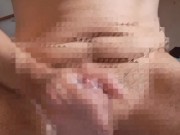 Masturbation、ローション手こきでビクビク 9/16