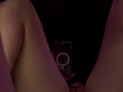 Pussy play and squirting on my mirror 1/16