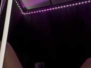 Pussy play and squirting on my mirror