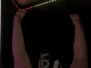 Pussy play and squirting on my mirror 9/16