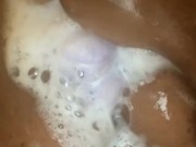 Soapy chocolate breasts 2/16