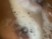 Soapy chocolate breasts 3/16