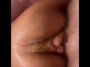 Trying to use this pocket pussy to cum in the shower. 11/16