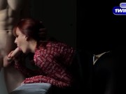 Red-haired slut loves hard sex and strong slaps in the face 3/16