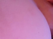 Playing with my tittys and clit 10/16