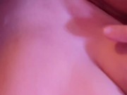 Playing with my tittys and clit 15/16