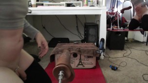 Giant cock stretches my hole