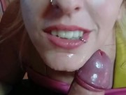 MILF puta me chupa la verga en vivo. garganta extraprofunda 13/16