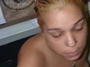 Babe gets load on face 4/16