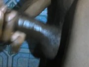 SOLO JERKING AMATEUR GUY BURSTS A HUGE NUT 12/16