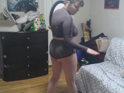 40 Minute Workout Challenge: From Gym Attire to Naked yoga 3/16