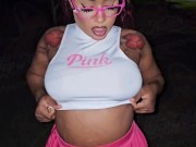 Freaky Ebony TopNotch Cream Queen Cheats On Her Boyfriend And Squirts And Creams On Sneaky Link 11/16