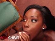 SHE WILL CHEAT - Osa Lovely's Credit Card Cut Off So She Pays The Bartender With Her Perfect Body 5/16