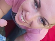 I got him so hard telling him how good my bull fucked me so he pulled over and made me suck him off 13/16