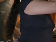 SARAHKITTY'S SLUTY MAID CHRONICLES:PT2 POLISHING 2 RODS WITH A DEEP POLISH 7/16