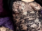 Beautiful pussy masturbation from 40 years skinny fitness milf 14/16