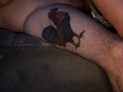 Deep throat with a little face fuck 8/16