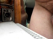 a nude male with smelly cock Monday morn 16/16