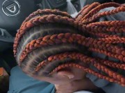 Riesgo en público dentro de un coche - pareja 10/16