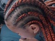 Riesgo en público dentro de un coche - pareja 2/16