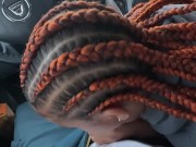 Riesgo en público dentro de un coche - pareja 9/16