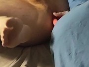 Stoned edging with some anal fingering and vibing 7/16