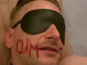 Look at this happy and obedient chained slut 😋 5/16