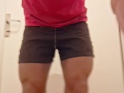 I started getting horny on the ferryboat and had to touch my hard hot cock 4/16