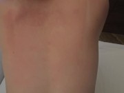 little slut gets fucked hard from behind in her tight pussy she moans too loud POV Doggy 12/16