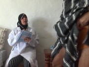 زوج عربي يزور طبيبة 12/16