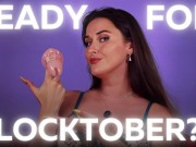 Ready for Locktober? SOPHIA TRUEE CHASTITY 1/16