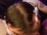 Tattooed Goth GF Gives You A Blowjob. POV 12/16