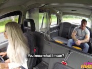 Female Fake Taxi - BROOKLYN BLUE hardcore rough sex in the back of a London taxi 1/16