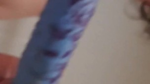 Fucking myself with my favorite toy