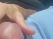 Masturbating in the car 10/16