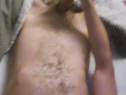 Stroking my cock 9/16