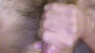 Stroking my cock