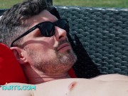 Lucky dude fucks 3 pussies during summer chill time 1/16