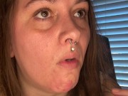 Smoke sesh with French inhale- full vid on OF 5/16