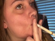 Smoke sesh with French inhale- full vid on OF 7/16