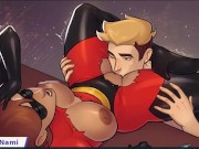 Academy 34 Overwatch - Part 84 Sonya And Ava Plus Elastic Girl Party By HentaiSexScenes 3/16