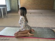 Sexy Zharick Does Amazing Ass Teasing Yoga 8/16