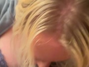 She’s so good at sucking me off come see the huge cumshot on her tits on her OF page 15/16