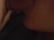 I woke her up so she could give me a blowjob 15/16