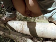 I need to piss during a long hike in the woods, after I finished I noticed a man watching me 10/16