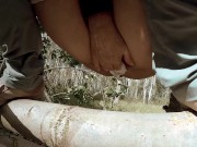 I need to piss during a long hike in the woods, after I finished I noticed a man watching me 15/16