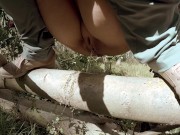 I need to piss during a long hike in the woods, after I finished I noticed a man watching me 6/16
