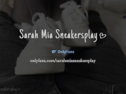 Filled my nikes with lube! - Shoejob and cum inside them 2/16