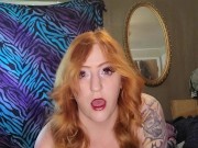 Redhead uses her hitachi vibrator and cums hard for your viewing pleasure 15/16